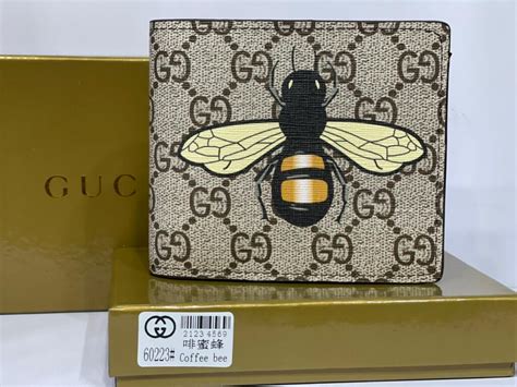 gucci pink bee wallet|Gucci bee wallet price.